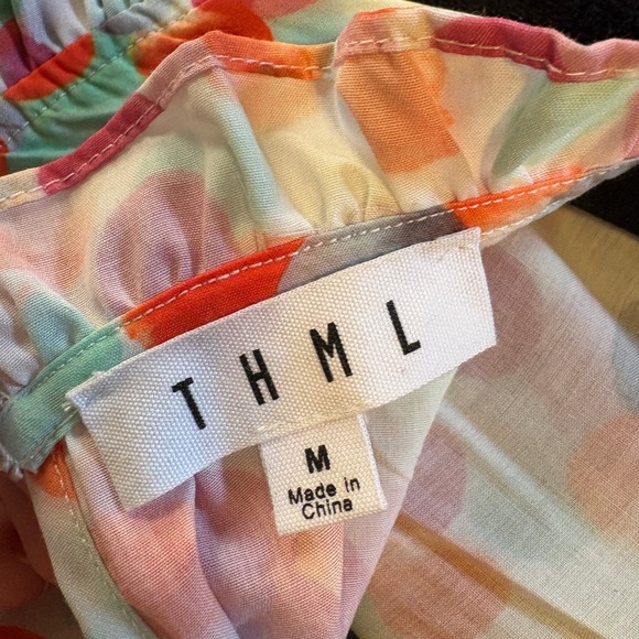 THML Multicolor Ruffled Blouse - Picture 2 of 3